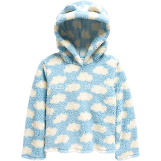 Áo khoác đi lạnh siêu mềm cho bé áo khoác chui lông cừu Sherpa hãng Harper Canyon(10•C)có nón tai gấu, áo khoác thu đông