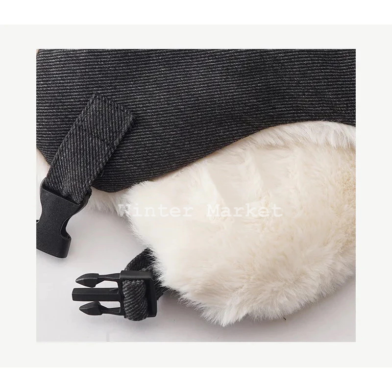 Nón đi lạnh, nón đi tuyết form phi công, nón mùa đông lót lông giữ ấm tai có khoá cài đội được nhiều kiểu