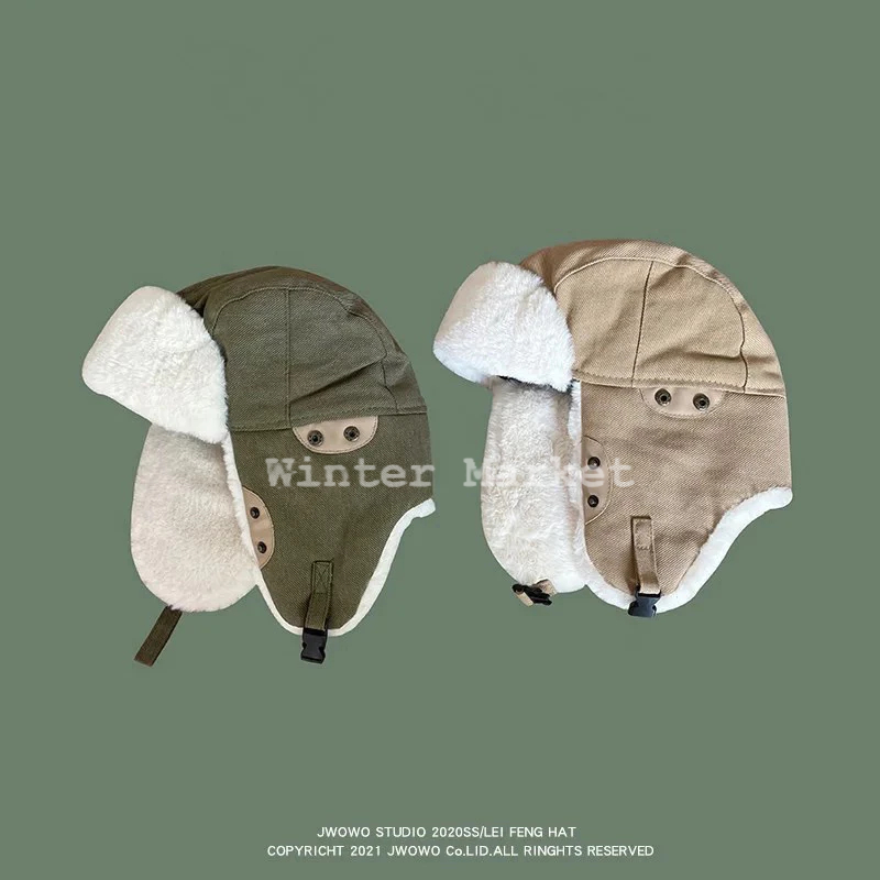 Nón đi lạnh, nón đi tuyết form phi công, nón mùa đông lót lông giữ ấm tai có khoá cài đội được nhiều kiểu