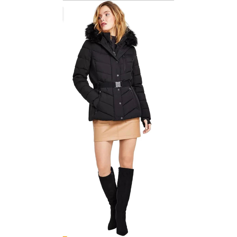 Áo khoác đi lạnh, áo khoác mùa đông Michael Kors Women's Belted từ 10•C đến  áo đi âm độ, Áo phao đi tuyết