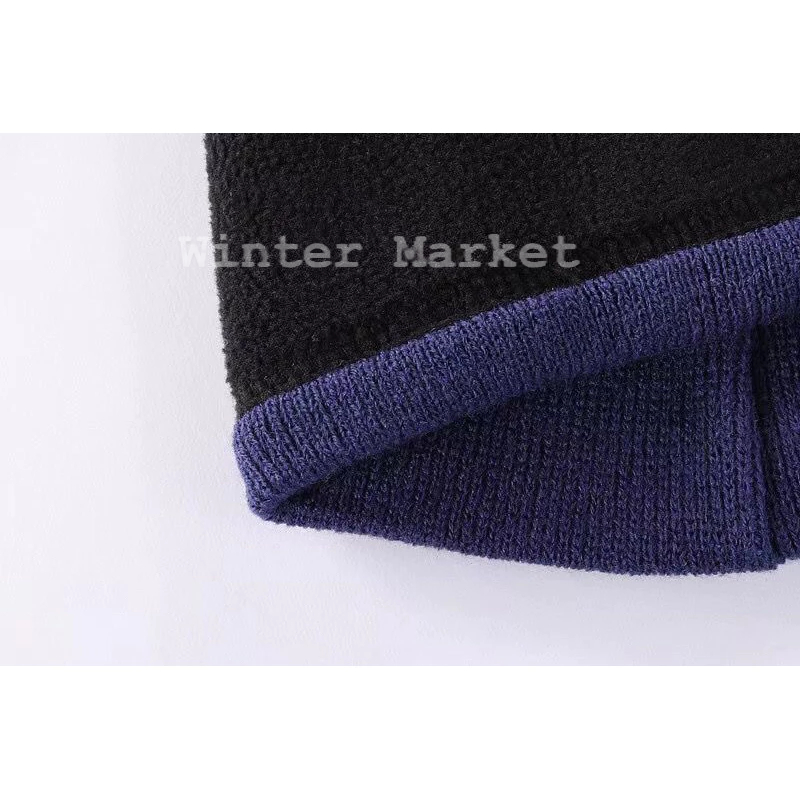 Nón len mùa đông Arcteryx, Beanie mùa đông, nón unisex phong cách hai lớp có lót nhung