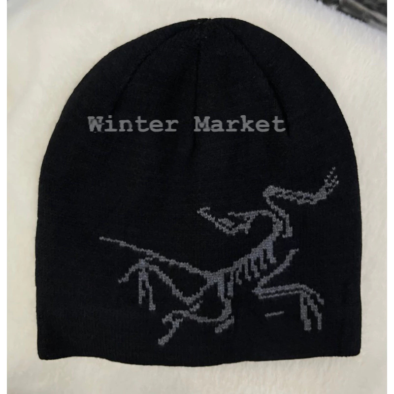 Nón len mùa đông Arcteryx, Beanie mùa đông, nón unisex phong cách hai lớp có lót nhung