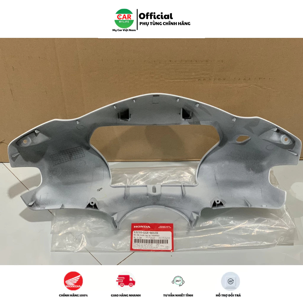 Nắp ốp trước tay lái - bàn thờ HONDA LEAD 110 Cũ năm 2009-2011 màu Trắng. *NHA96P* 53210GGE900ZB