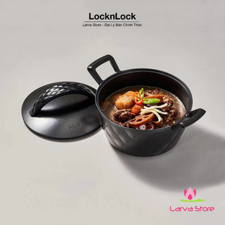 Nồi lock&lock salon chống dính ceramic đáy từ gth3182-ih 18cm / gth3242-ih 24cm - larva store