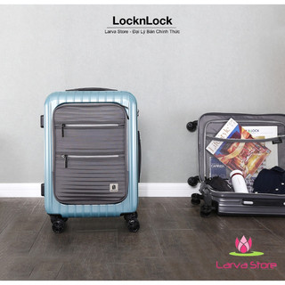 Vali lock&lock travel zone 20inch ltz960 có ngăn đựng ipad & khóa số - larva store