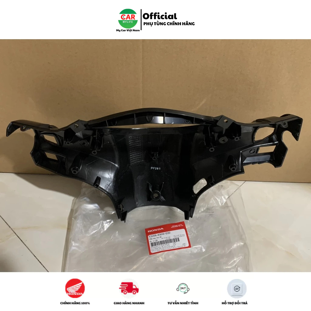 Nắp sau tay lái - gáy HONDA WAVE S110, RS110 năm 2009-2011-2013. 53206KWWE00