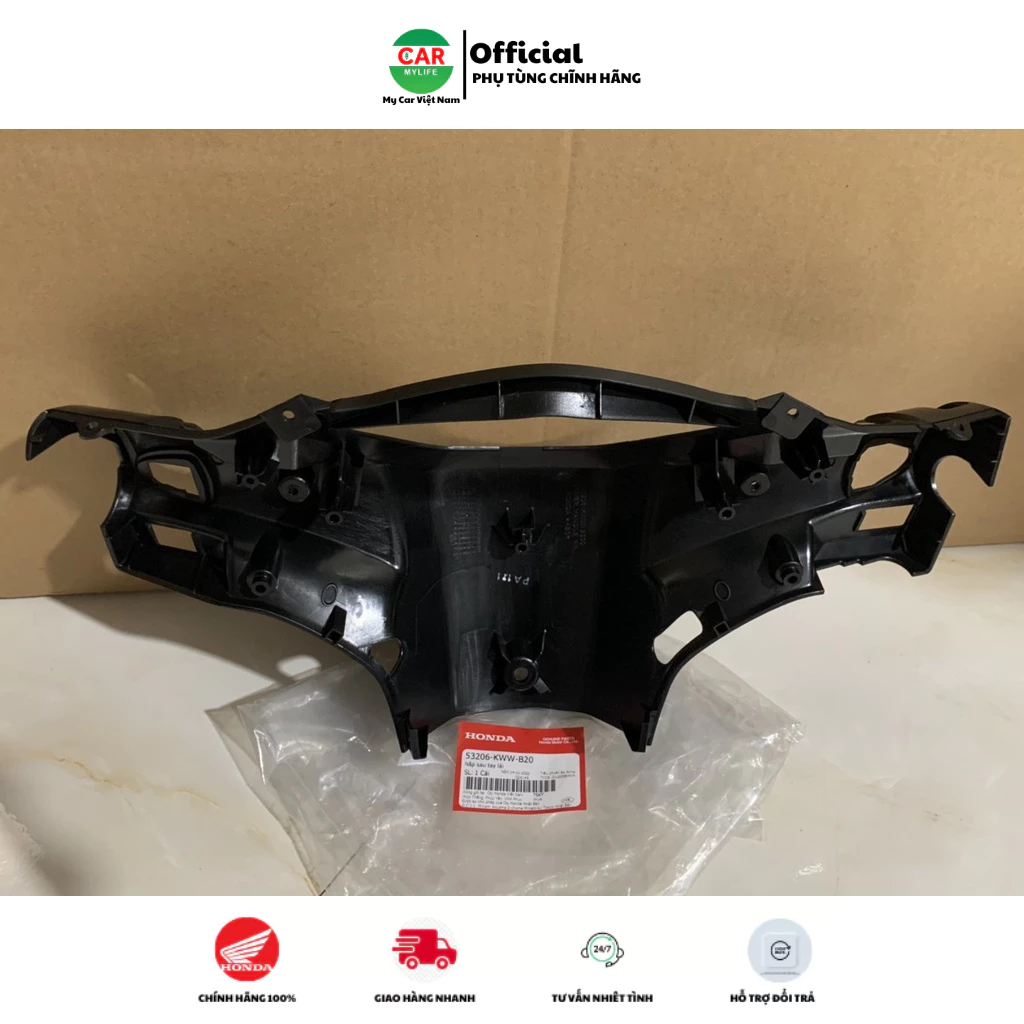 Nắp ôp sau tay lái- gáy HONDA WAVE S110, RS110. 53206KWWB20