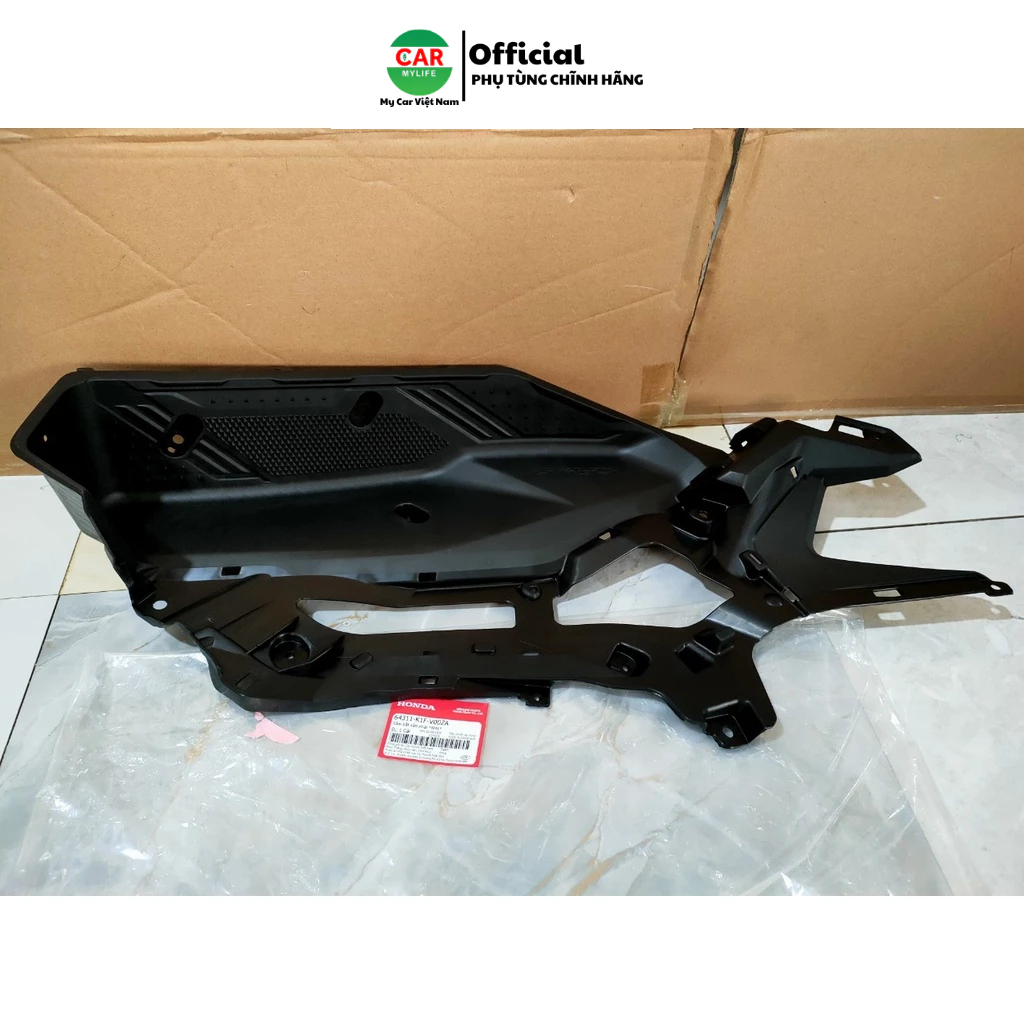 Tấm bắt sàn phải - sàn để chân HONDA AIR BLADE năm 2020-2021 màu Đen. *NH1* 64311K1FV00ZA