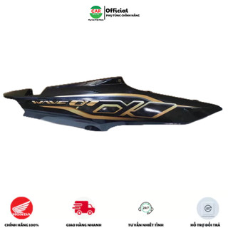 Ốp sườn bên phải - ốp thân honda wave a110 năm 2022 màu đen.