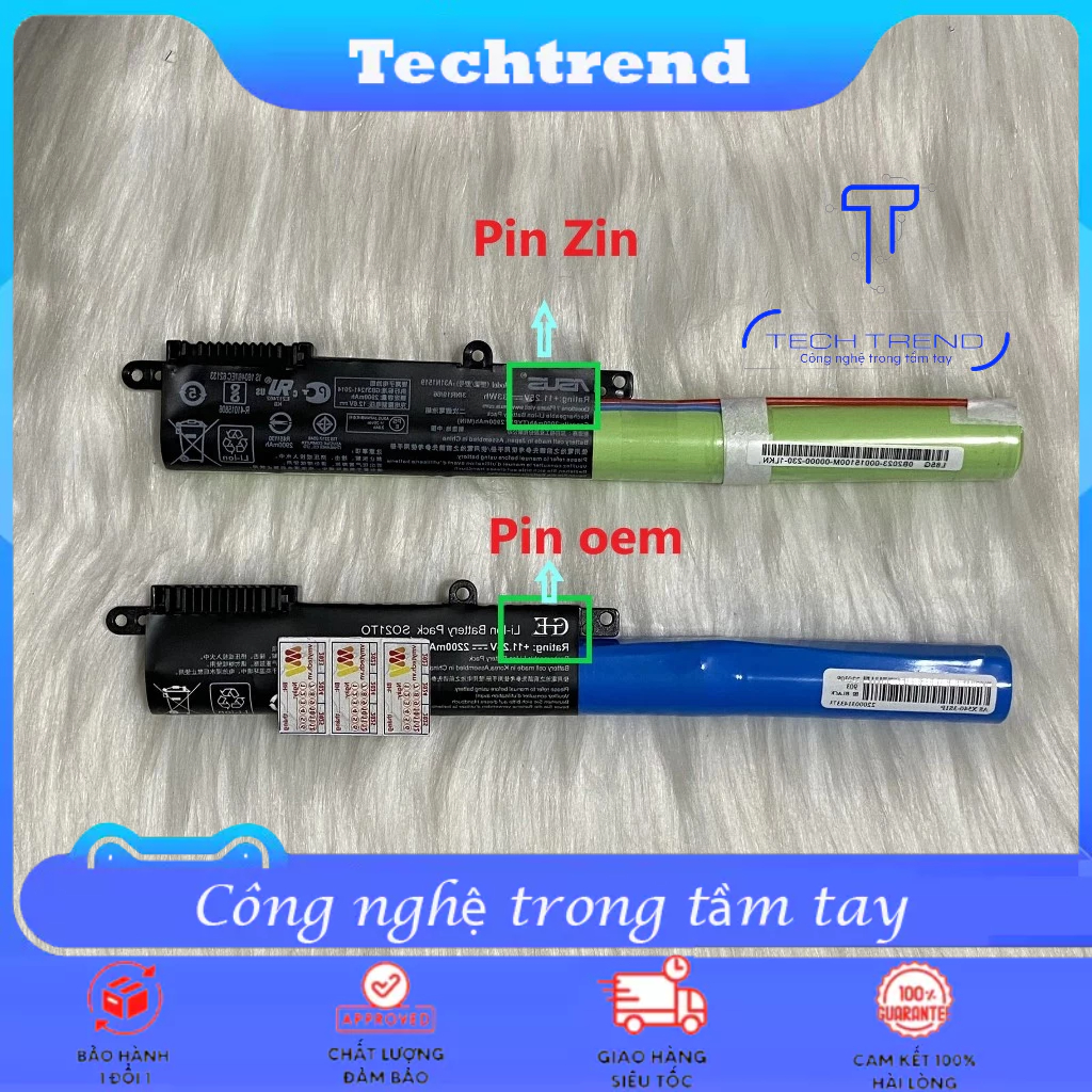 Pin laptop Asus X540, X540U, X540S, X540Y, X540L, X540LA, X540SA, X540YA, X540UP A31N1519 Zin