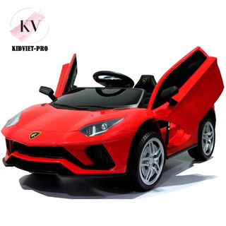 Ô Tô Điện KIDVIET-PRO Lamboghini LT 998 2 Cánh Mở Chéo Thể Thao, 2 Động Cơ, Kết Nối BlueTooth Tốc Độ Cao