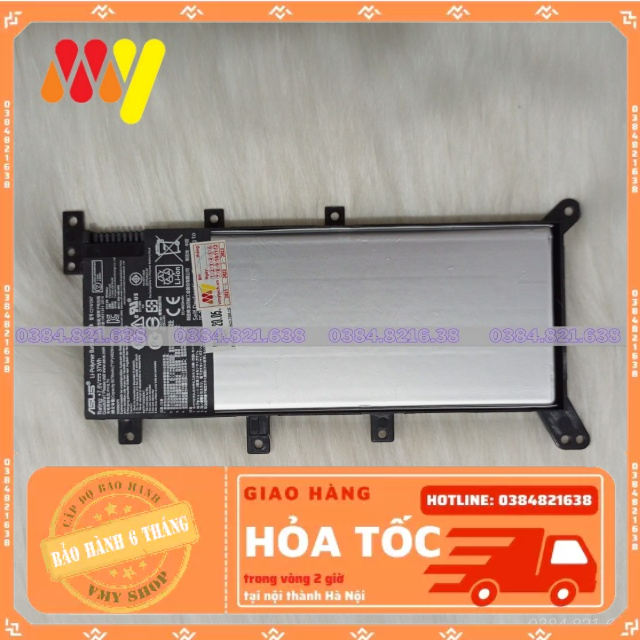 Pin laptop Asus F550 F550JK F554 F554L F555 F555L FL5500 FL5500L FL5600 FL5600L C21N1347 ZIN New. Bảo hành toàn quốc