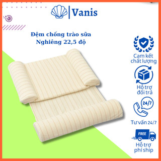 Đệm gối ngủ chống trào ngược có đai đeo định hình bảo vệ cột sống, gối chống trào ngược cho bé