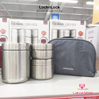 Bộ Hộp Cơm giữ nhiệt Inox 304 Lock&Lock LHC8016 1150ml