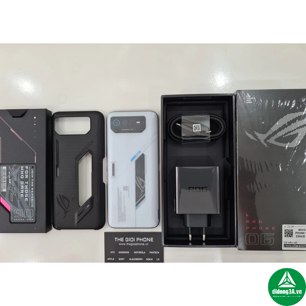 Điện thoại Asus ROG Phone 6  - Máy mới 100% Nguyên Seal - Bảo hành 12 tháng - 7 ngày đổi trả