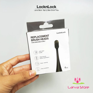Đầu bàn chải điện Locknlock ENR636_BRS Hộp 4 Chiếc - Larva Store