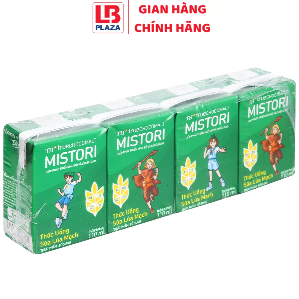 Sữa lúa mạch Mistori 110ml*4