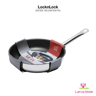 Chảo inox 304 meta lock&lock ltp1283 28cm / ltp1243 24cm / ltp1203 20cm chống dính 3 lớp - larva store