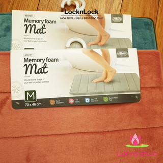 Thảm Chùi Chân Lock&Lock Memory Foam Kiểu Stripe 460*700*15mm MAT511