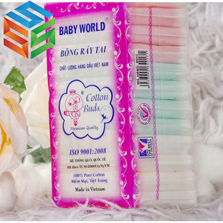 Lốc 12 Bịch Tăm Bông Ráy Tai
