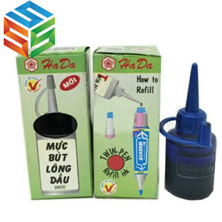 Lố 12 Chai Mực Lông Dầu HADA