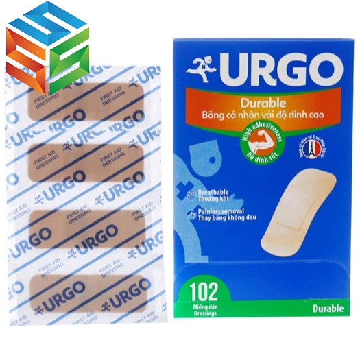 Hộp 102 Miếng Băng Cá Nhân Urgo