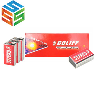Hộp 10 Cục Pin Vuông 9V Golite