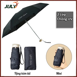 Ô dù gấp gọn mini upf 50+ chống uv - giao màu ngẫu nhiên