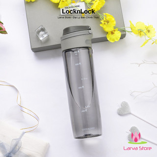 Bình Nước Bằng Nhựa Tritan One Touch Sport Lock&Lock ABF763 GRY - Xám 750ml - Larva Store