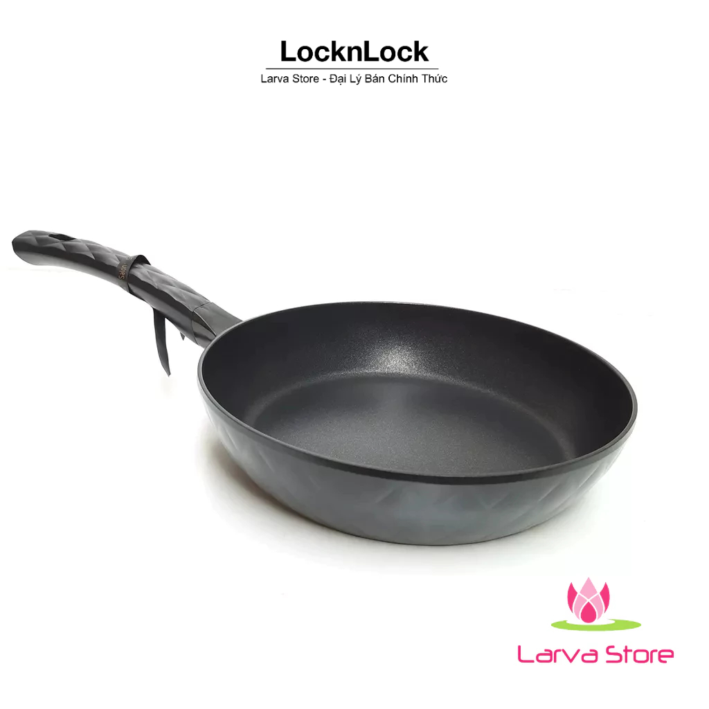 Chảo đúc nhôm chống dính Chính Hãng Lock&Lock Salon 28cm GTH3283-IH (đáy từ)