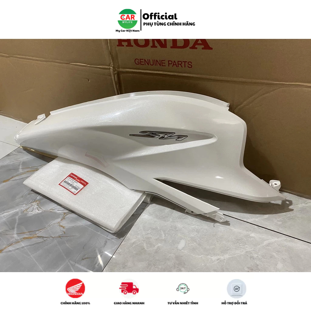 Ốp sườn sau bên phải - ốp thân HONDA SH 125 năm 2020-2021-2022 màu Trắng. *NHB35* 83500K0RV00ZD