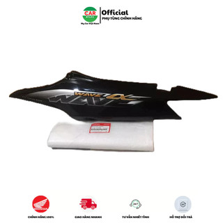 Ốp sườn bên trái - ốp thân honda wave a100 năm 2013 màu đen bóng. 64650kwya30zd