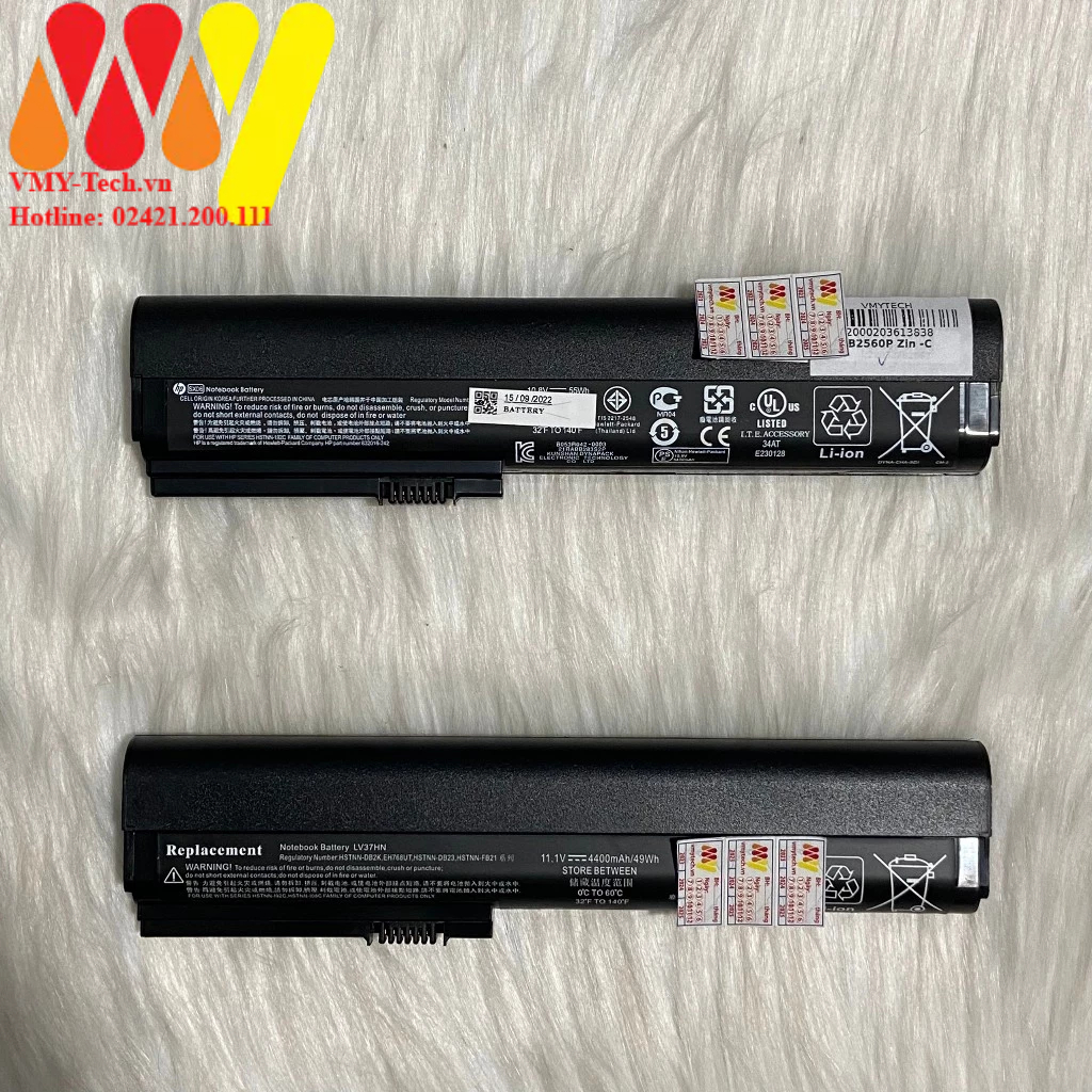 Pin laptop HP EliteBook 2560p 2570p SX03 SX06 632423-001 632421-001 HSTNN-UB2L HSTNN-DB2K QK644AA SX06XL