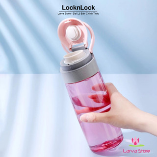 Bình Nước Bằng Nhựa Tritan One Touch Sport Lock&Lock ABF762 PIK - Hồng 550ml - Larva Store