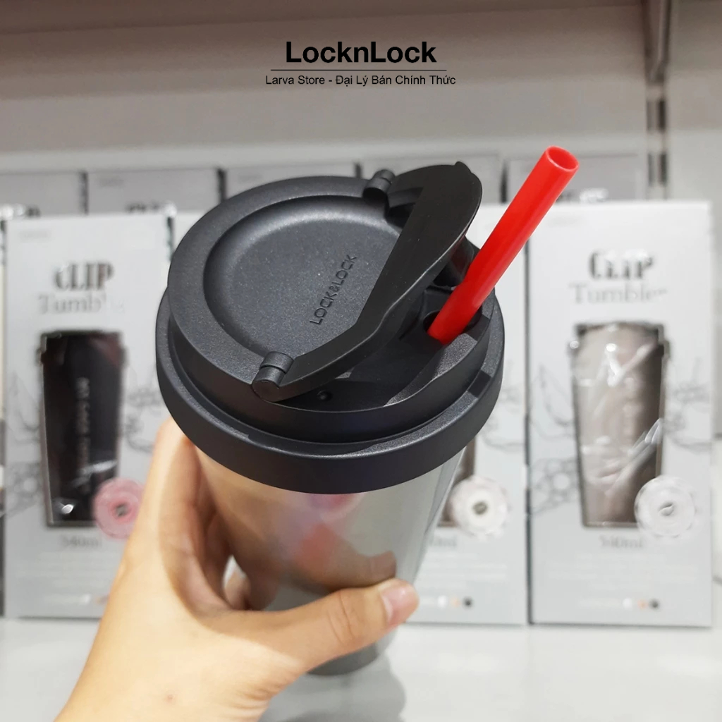 Bình giữ nhiệt Lock&lock Clip Tumbler LHC4151 540ml - Larva Store