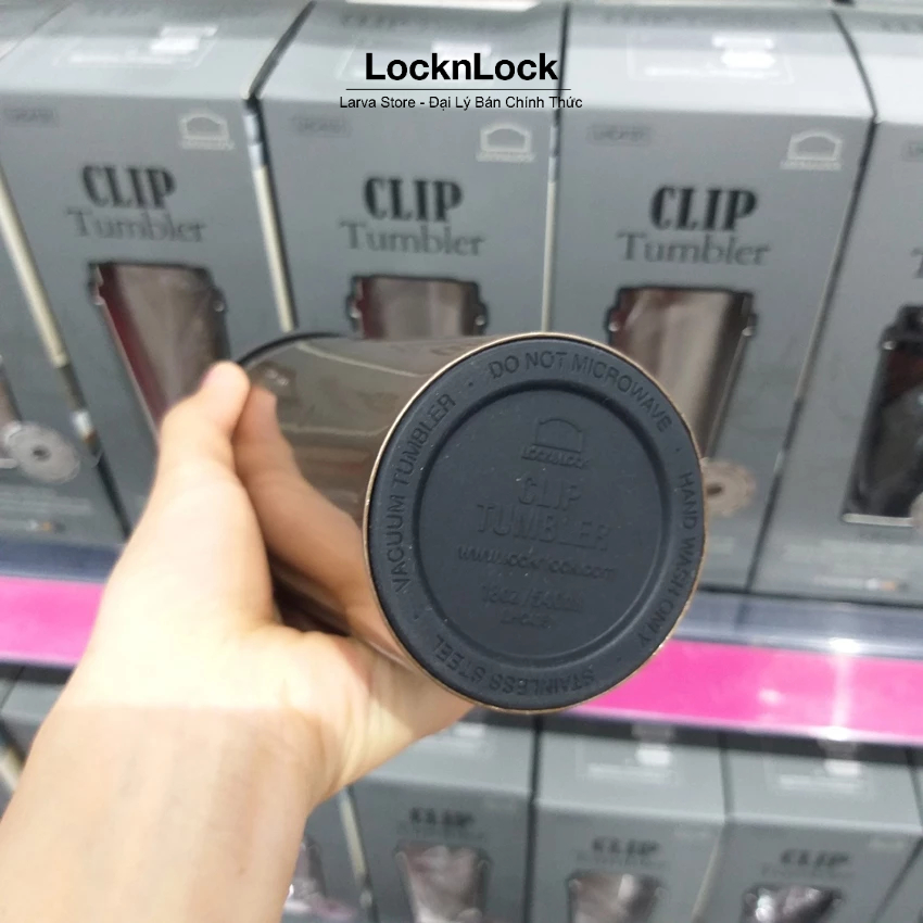 Bình giữ nhiệt Lock&lock Clip Tumbler LHC4151 540ml - Larva Store