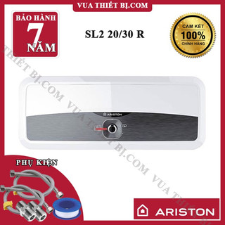[20L] ARISTON SL2 R 20L lít 2.5FE 2500W - Bình nóng lạnh ngang gián tiếp - SLIM2 20 R