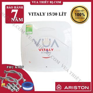 Ariston vitaly 15 lít 2.5fe 2500w - bình nóng lạnh vuông gián tiếp