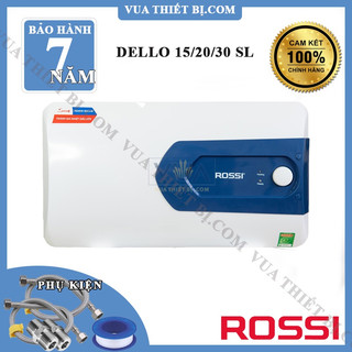 Rossi dello 15 lít ngang - bình nóng lạnh gián tiếp rdo-15sl