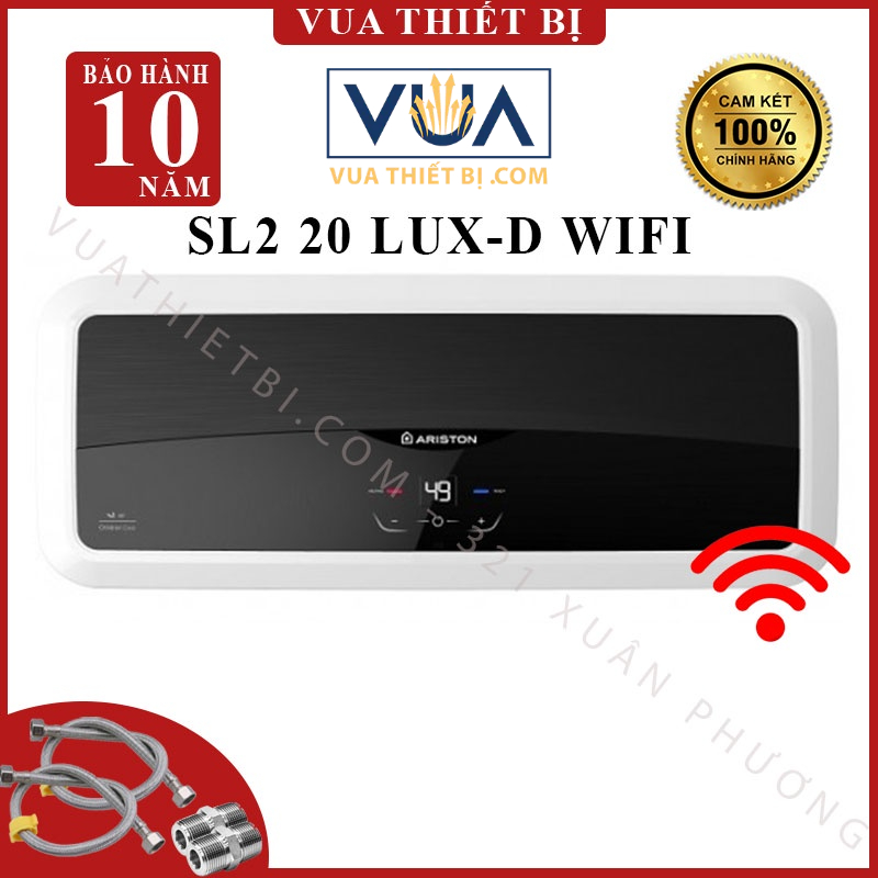 Ariston SLIM2 SL2 LUX-D WIFI 20 Lít – Bình Nóng Lạnh Gián Tiếp