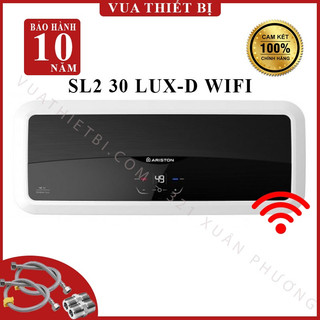 [30L] ARISTON SL2 LUX-D WIFI 30 Lít Ag+ 2.5FE 2500W - Bình nóng lạnh ngang gián tiếp - SLIM2 30 LUX-D WIFI