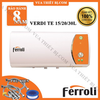 [30L] Ferroli Verdi TE 30 lít – Bình Nóng Lạnh Gián Tiếp – Verdi-30TE