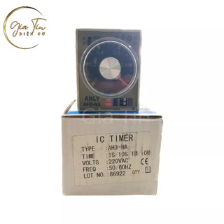 RƠ LE tròn Timer Thời Gian Anly AH3-NA (10M)