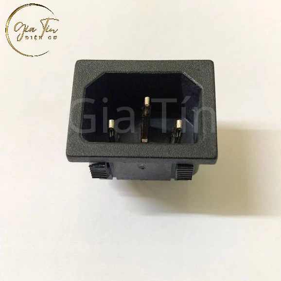 Jack nguồn AC 2 chân thau/ 3 chân dày/ 3 chân gài