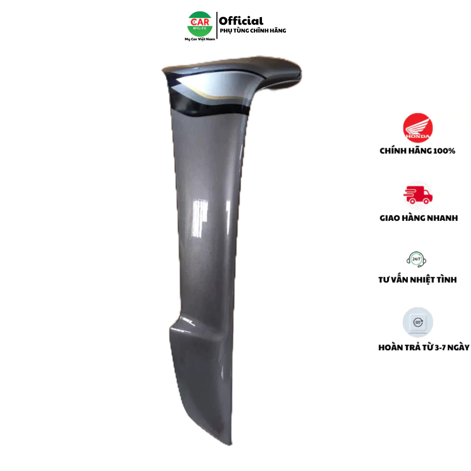 Cánh yếm bên phải - bửng yếm HONDA WAVE S100 năm 2007 màu Đen. *NHA69P* 64750KVRV40ZA