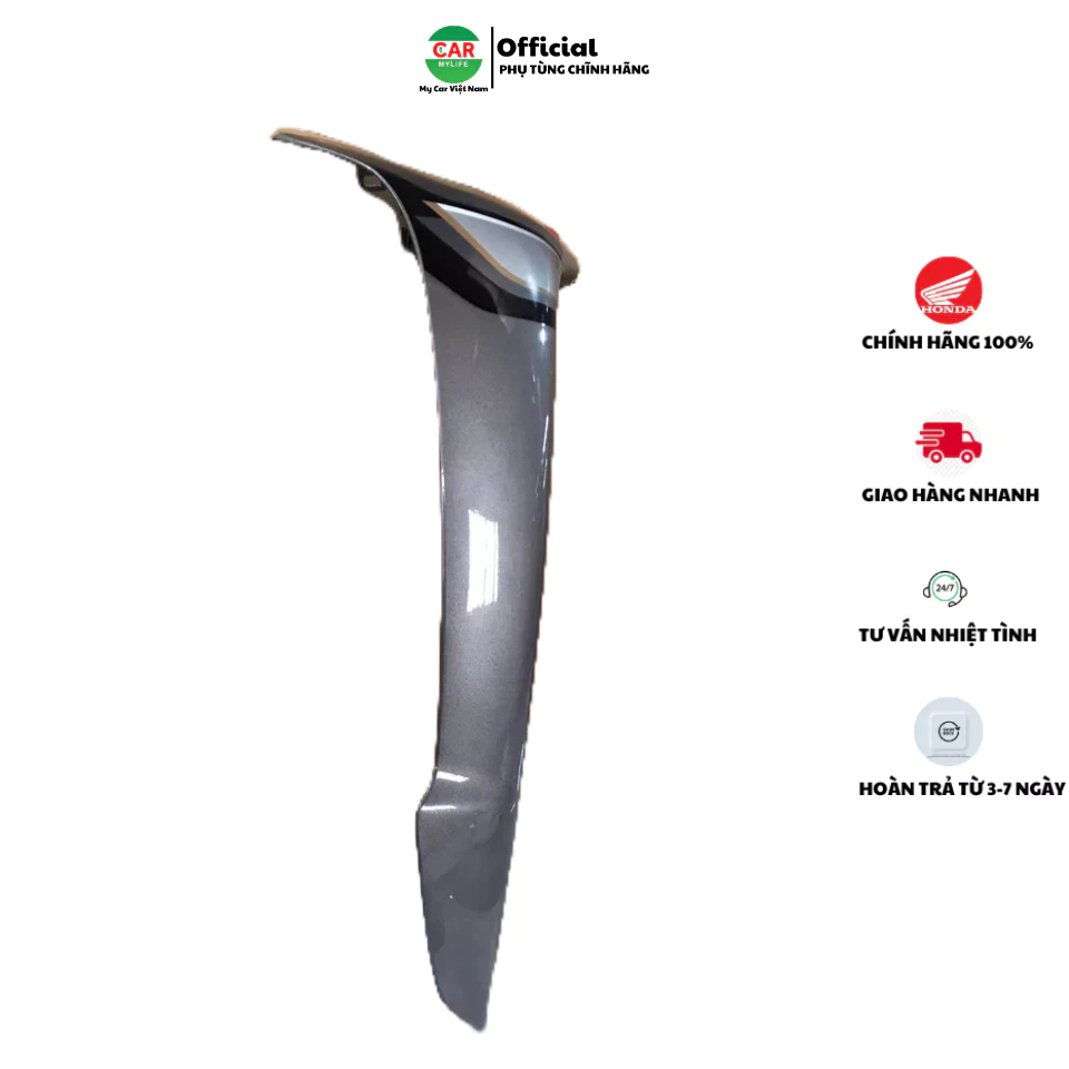Cánh yếm bên phải - bửng yếm HONDA WAVE S100 năm 2007 màu Đen. *NHA69P* 64750KVRV40ZA