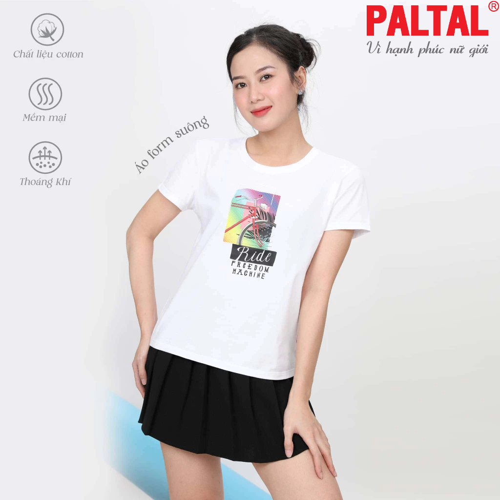 Áo thun tay ngắn form suông cotton 020p 0804