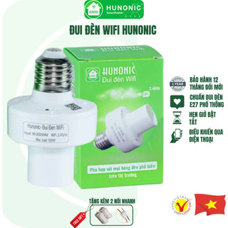 Đui Đèn Wifi Hunonic điều khiển từ xa