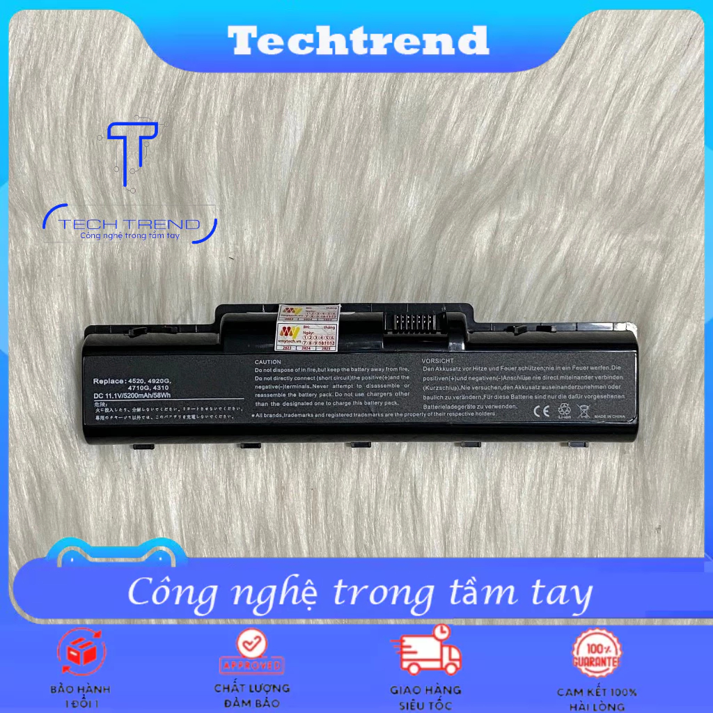 Pin Laptop Acer 4736 4736G 4736Z 4736ZG 4740 4740G 4920 4920G 4925G 4930 4930G 4935 4935G 4937 4937G
