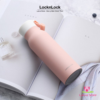 Bình Giữ Nhiệt Lock&Lock Name Tumbler LHC4125 PIK 500ml Mẫu Mới Màu Hồng - Larva Store